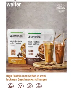 Alternative view of Herbalife High Protein Iced Coffee Latte Macchiato 308g